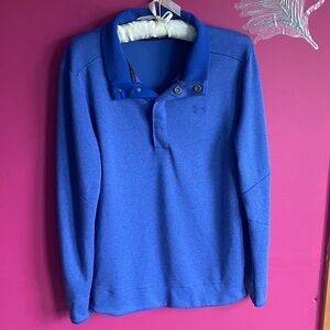 Under Armour Men's Royal Blue Golf Pullover
